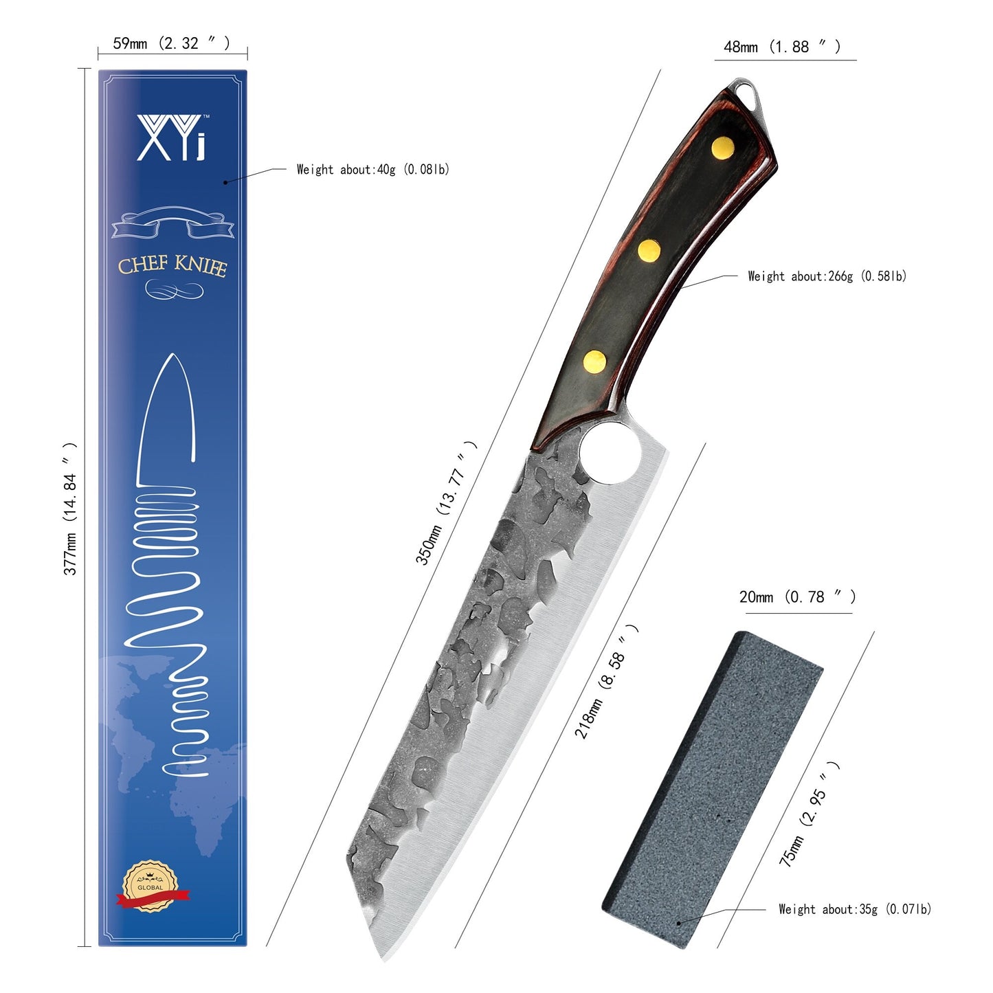 Cleaver Knife 8 Inch Chef